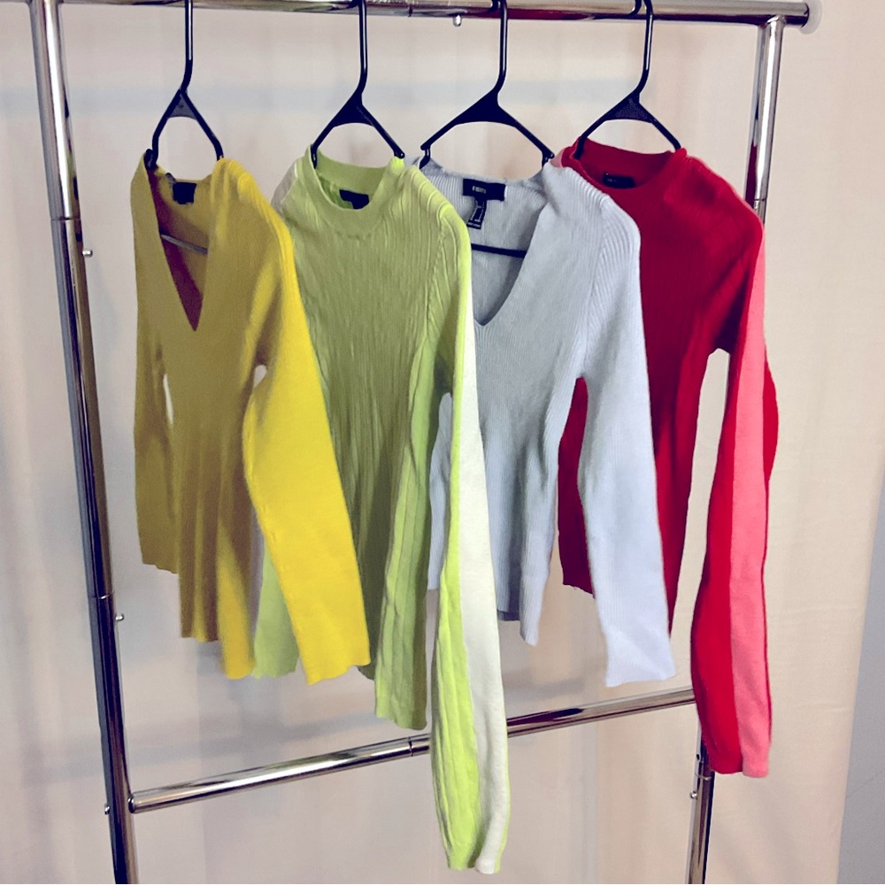 4 Long Sleeve Tops Value Bundle